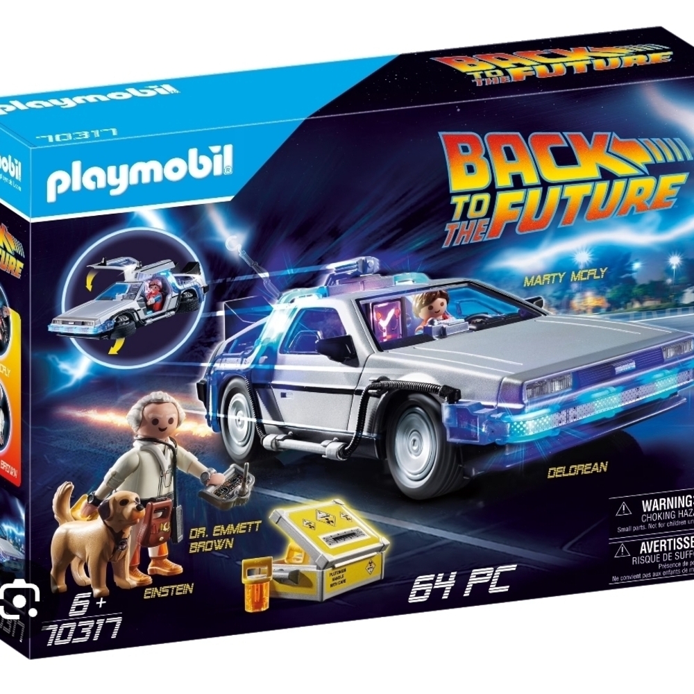 Playmobil Back to the Future DeLorean Playset